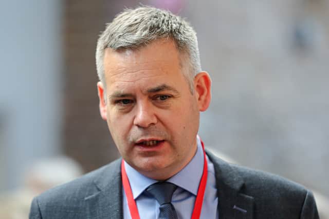 Mr Doherty said: “Even plan developments are not being delivered on time. You’re more than happy to show up for photograph after photograph, soundbite after soundbite and all around everybody knows your plan is a shambles Minister, it’s not working, it’s not delivering and you as a minister are failing.”