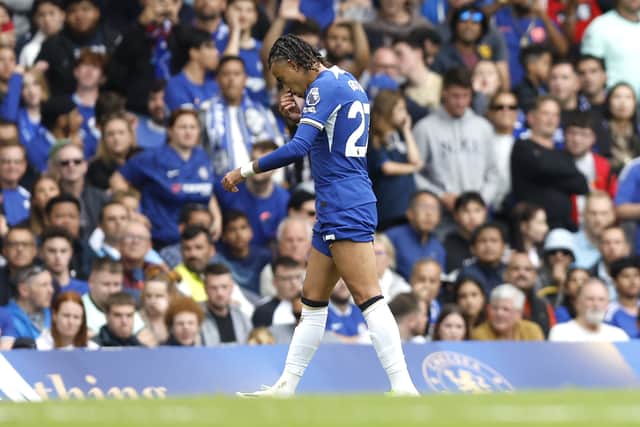 Pochettino brought on Ben Chilwell and moved Axel Disasi to right-back, but the dismissal did not much alter Chelsea’s attacking intent as they continued to seek out a winner.