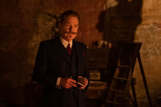 Two years later and the trio have reunited again, but this time for a very different project – a big-screen adaptation of an Agatha Christie murder mystery.