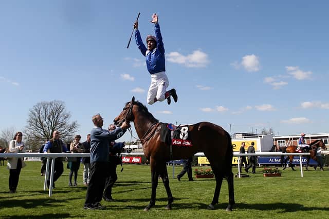He added: “He obviously won on Sakhee back in the day and more recently I remember him winning the Greenham at Newbury on Muhaarar (in 2015).