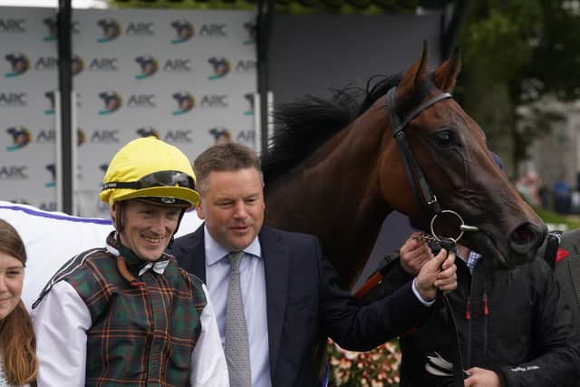 “She’s probably a very smart filly and we’ll have a look at the Lowther with her now. She looks like a Cheveley Park filly in time.”