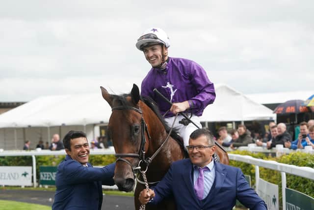 Murray said: “He was very impressive. We had him here 10 days ago doing a piece of work and Robson (Aguiar) got off him and said to me ‘this is the best horse I’ve ever ridden’. He was certainly correct in that one.