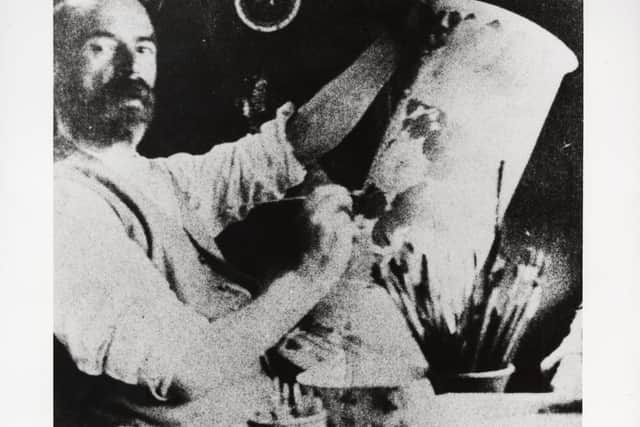 During his career, Mr Nekola created a ceramic goblet for Queen Victoria’s Diamond Jubilee – which featured in a BBC documentary.