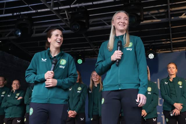 “I like Katie McCabe, and Denise O’Sullivan as well. The team were brilliant,” Matilda said.