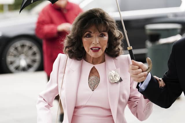 The jury panel was also told of an occasion where he had been asked to move his rehearsal time for Dame Joan Collins because “there was an issue with her hair”.
