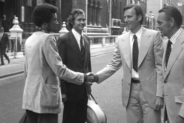 The recently formed players’ union, the ATP, duly threatened to boycott Wimbledon in support of one of its members, unless the ban was lifted.