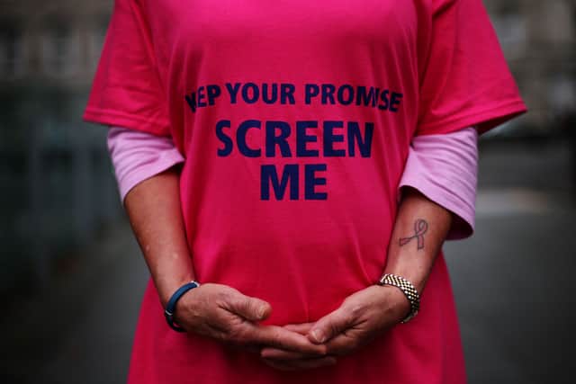 Women may also be referred to a breast clinic for a mammogram by their GP if they have symptoms or a breast change that requires investigating.