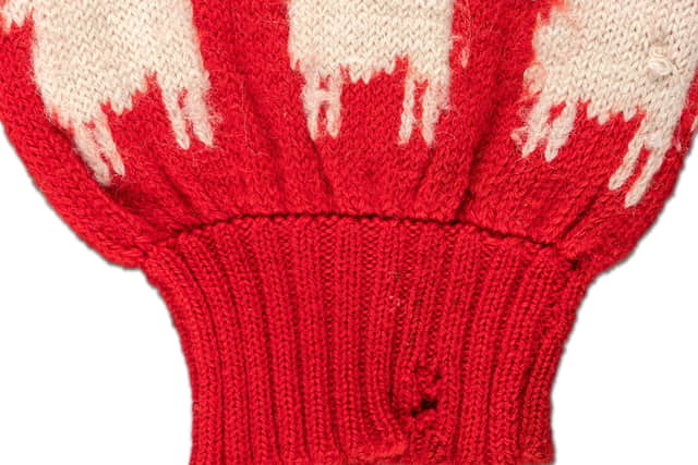 It was one of the first pieces designed by Sally Muir and Joanna Osborne for their knitwear label Warm & Wonderful, and helped to catapult their brand into the public eye.