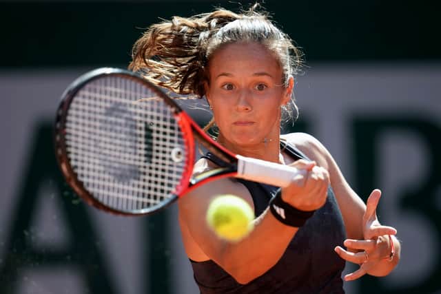 Knowing Ukrainian players’ stance of not shaking hands with Russian or Belarusian opponents at the end of matches, she gave Svitolina a thumbs up, which was reciprocated, before walking to her chair.