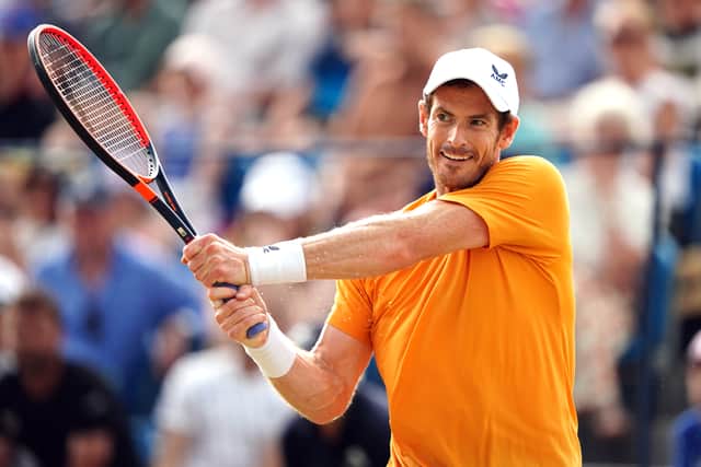 “I’m not saying he makes it look easy but he makes it look a lot more easy than it should,” Murray said of the Serbian.