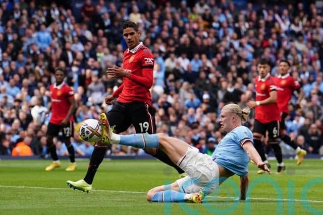 Erling Haaland v Raphael Varane
