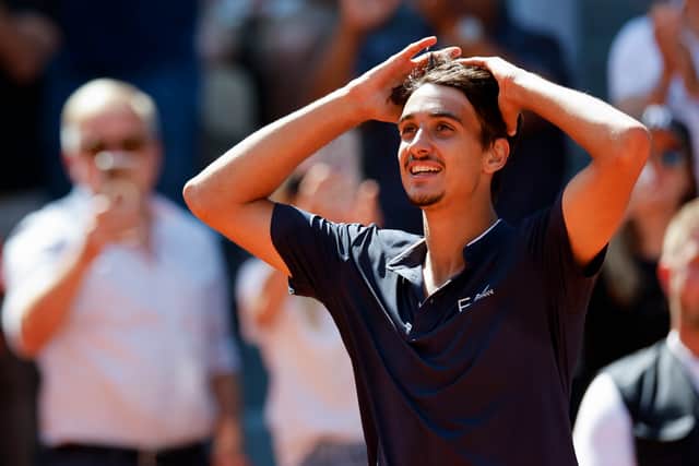 “He contested very, very well. He’s an amazing fighter, amazing player. Congratulations to him for fighting. Bad luck but he played a great match.