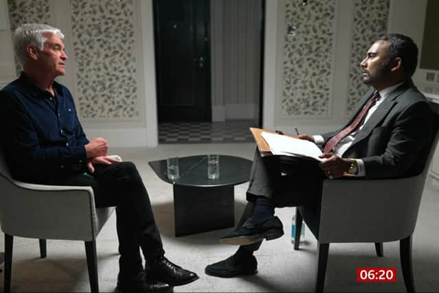 In his first interviews since leaving the broadcaster and This Morning, he said he was “utterly broken and ashamed” but denied claims he had “groomed” the man.