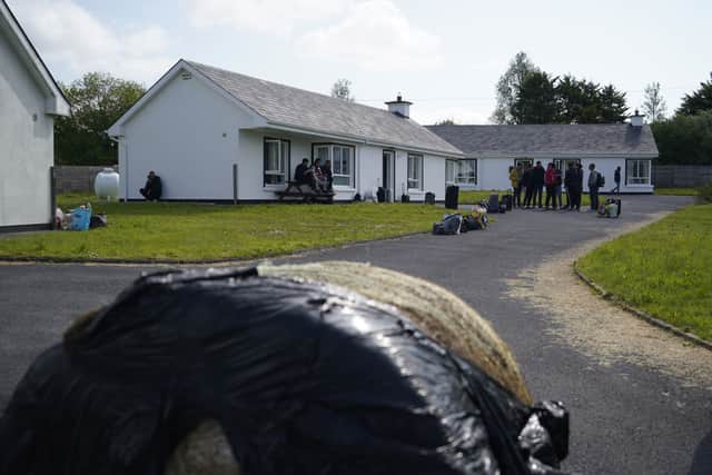 Asked why a recent blockade of migrant accommodation in Co Clare was not stopped by gardai, Mr Harris said it “needs to be reflected on”.