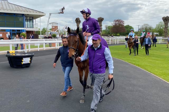 He went on: “Treasure Storm has done nothing wrong. She was a little bit green on her first start and then improved on that to win at Nottingham, but we don’t think she is in the same league as Persian Dreamer. We would love it if she could run into a place.”