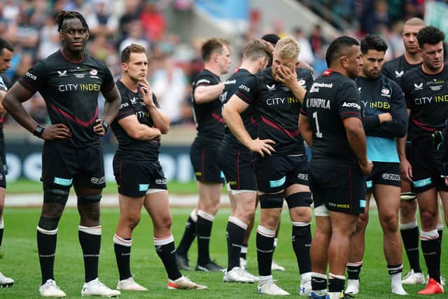 Saracens were last crowned English champions in 2019, since when they spent a season in the Championship after being relegated for persistent salary cap breaches.