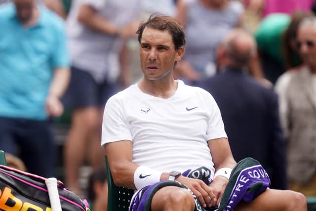 Nadal struggled with a hip injury during the straight sets defeat to Mackenzie McDonald and the ongoing issue has failed to recover sufficiently in order for the 36-year-old to feature at Roland Garros.