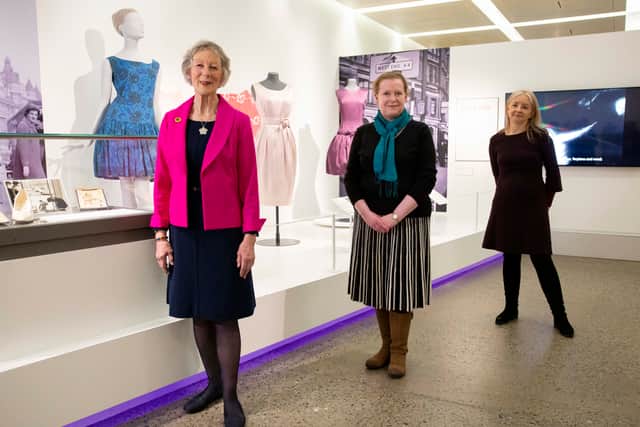 The exhibition focuses on the period between 1955 and 1975 when Dame Mary revolutionised women’s fashion with subversive and playful designs for a younger generation.