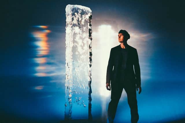 During the day, Cooper will invite writers, poets, artists and the public to come to the site and their texts and reactions will be posted live on his social media pages as the sculpture disappears.