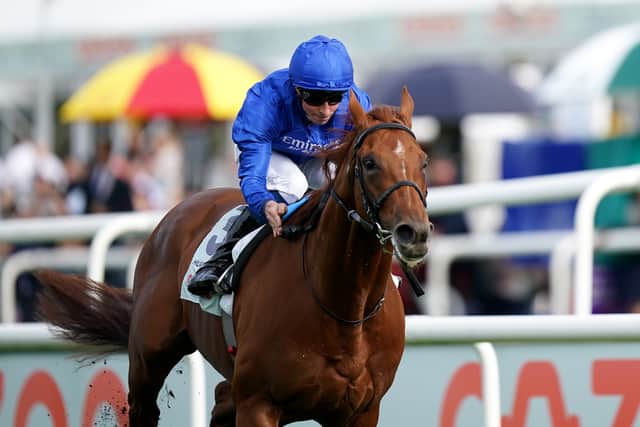 He continued: “We’ve got to start somewhere and he’s that good of a horse, operating at a high level, that we’re always going to bump into one or two and we can’t be afraid of anyone.