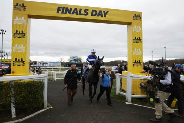 “He hasn’t won for a year, so she’s clearly got him on great terms with himself.