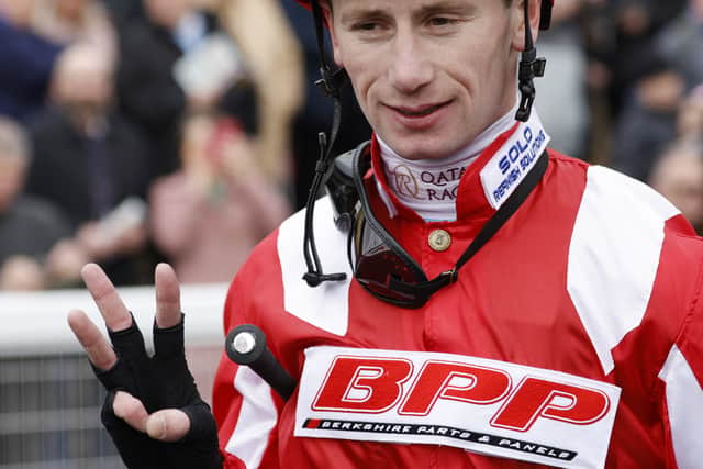 “I know he won on his comeback early in the year but that was his target today.