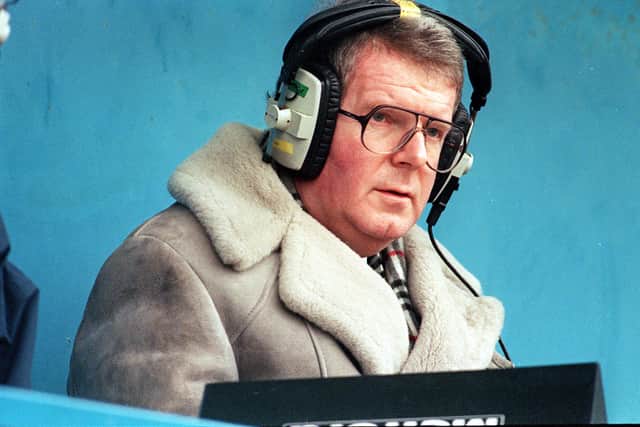 John Motson – The unmistakeable voice of football known simply as ‘Motty’