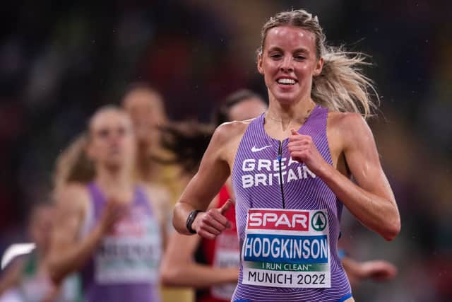 “Sometimes you have to not overly obsesses about it. You have to stay relaxed, not tense up. It’s about keeping on pace but staying relaxed, and when you run relaxed you run faster. It’s always going to hurt when you’re racing.”