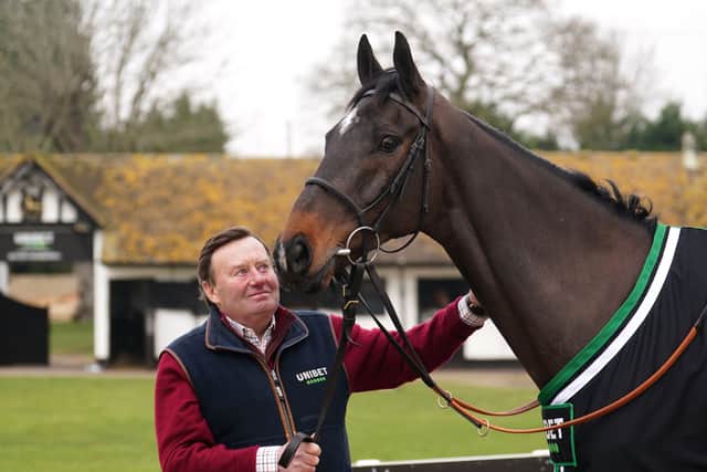 “We know Ascot will suit our horse better than Thurles, so hopefully we get a smooth trip and we’ll see what happens from there.”