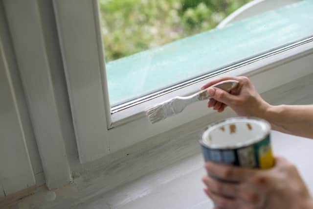 Painting your windows is a great way to freshen up your interior and exterior – exposed to the wintry elements, chances are they could be looking a little worn and worse for wear. “And the perfect way to give them a new lease of life without having to shed a lot of money to replace them,” adds Rolland.