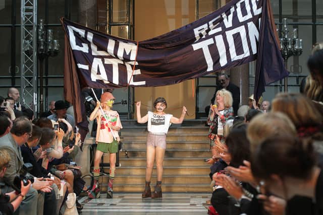 – She made the environment a central focus