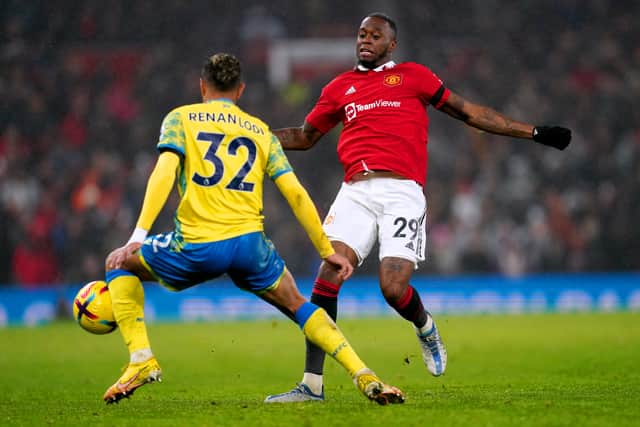 Tuesday’s game also saw a first Premier League start of the season for Aaron Wan-Bissaka, whose only previous league involvement came as a late substitute against Liverpool in August.