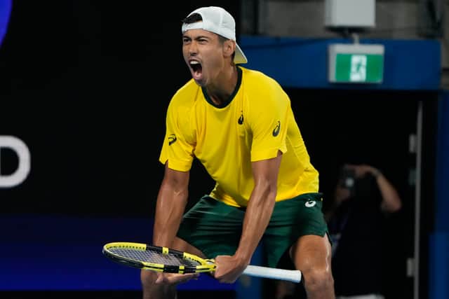 Australia came out on top in the final two rubbers, with Jason Kubler repeating his Wimbledon upset of Dan Evans.