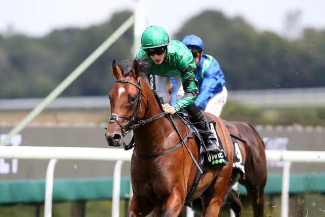 “He seems in good form himself at home. We hope he’ll run well.”