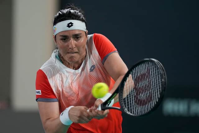 Raducanu was making her first appearance since she had ended her season in early October due to a wrist injury.