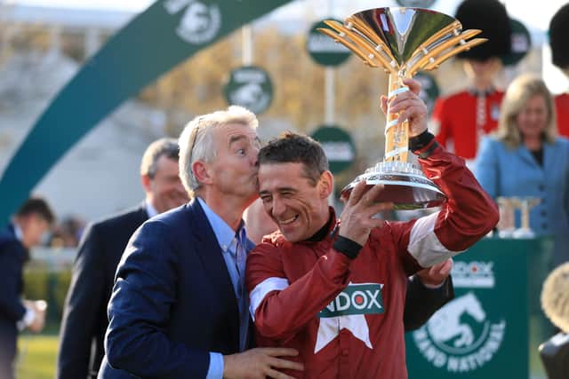 “You gave me the opportunity and trusted in me, taking me to places and to days I could only ever have dreamed about. You took me to the next level. You let me ride a remarkable little warrior called Tiger Roll. The horse of my lifetime.