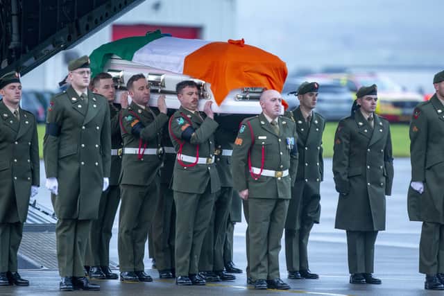 Before leaving Beirut, Pte Rooney was awarded a number of honours posthumously, including a peacekeeping medal from the UN and an appreciation medal from the Lebanese armed forces.