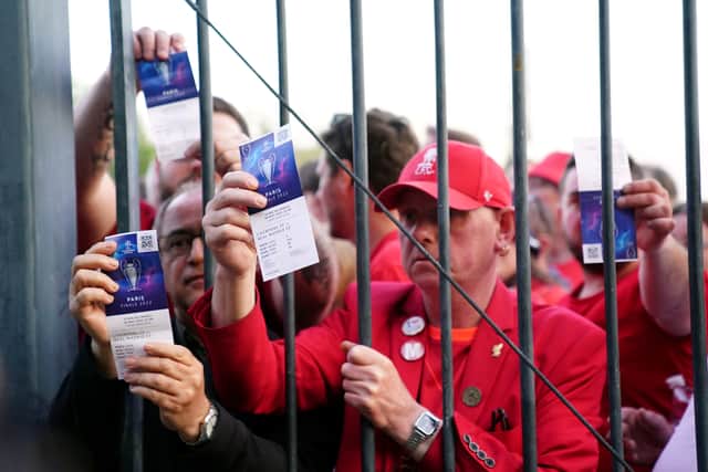 Champions League final almost results in tragedy