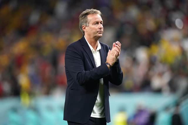 With the Socceroos starting the day in second spot courtesy of their win over Tunisia, the onus to attack was on Denmark.