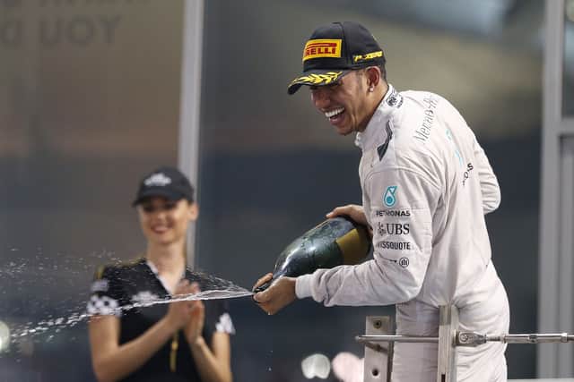 The 29-year-old became only the fourth Briton to win more than one world title, joining Jim Clark, Graham Hill and Sir Jackie Stewart.