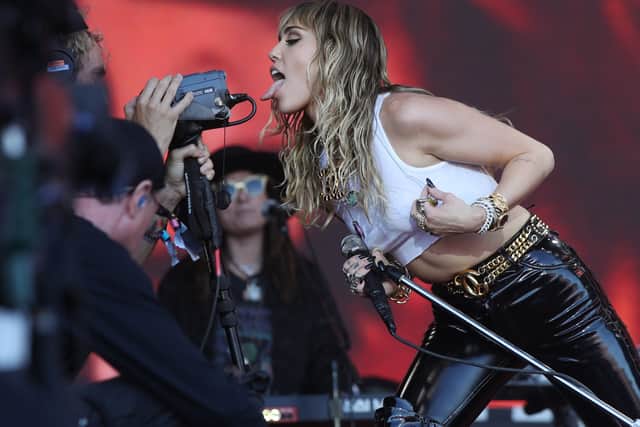 Cyrus was signed as a judge on The Voice in 2016, and her image became a bit more family-friendly. Tracks like Malibu showed a shift back to her country-pop roots – with her fashion following suit.