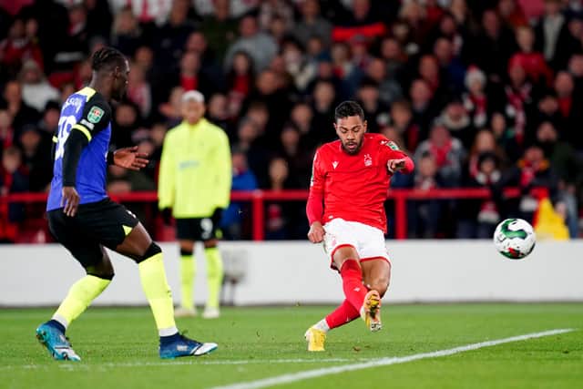 It was another nondescript start from Spurs, who have been dogged by poor first-half performances recently, and Forest continued to push as Lingard had an effort deflected over and then Forster saved at point-blank range from Joe Worrall.