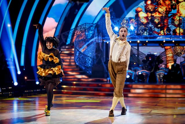 Dressed as a beekeeper, Bye reprised his Charleston to Bumble Bee by LaVern Baker with his professional partner Dowden, who was dressed as a bee, in a bid to impress the judges.