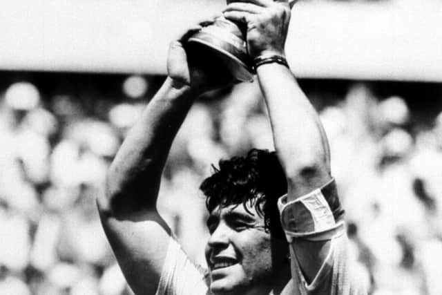 He controversially punched the opener beyond Three Lions goalkeeper Peter Shilton at Estadio Azteca in Mexico City, before claiming a superb solo second which was later voted ‘Goal of the Century’.