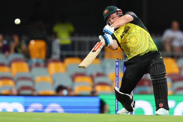 Josh Little finished with excellent figures of 4-0-21-2, snaring Glenn Maxwell and Marcus Stoinis to catches inside the ring, but Adair’s 4-0-59-0 was unflattering as he leaked 17 runs in the last over.