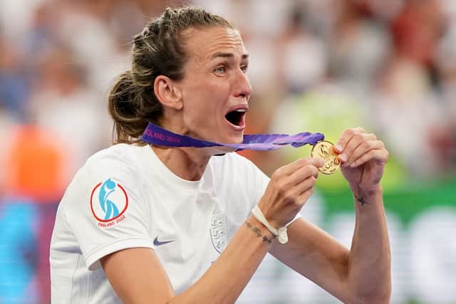 Scott, who also played at Everton and Manchester City, spoke about how the Lionesses will feel when they find out she is on the reality show.