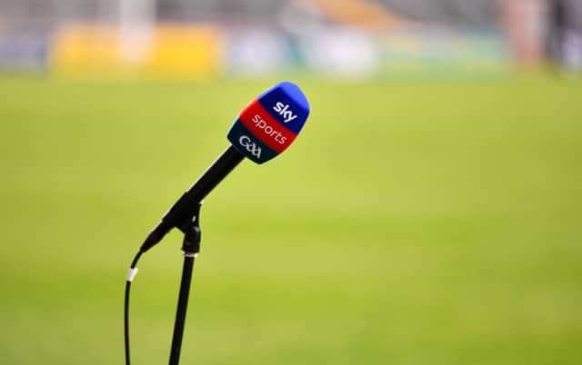 GAA and Sky Sports end broadcast partnership. PIC: Sportsfile