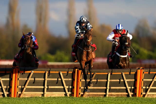 “Just with him being five, I’m keen to kick on with him, so he won’t be going down the Champion Bumper route.”