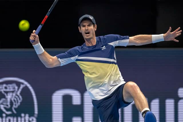 Things were just as hard fought at the start of the second, with Murray working ferociously hard to hold his serve. He needed six game points to hang on to his first game, then successfully staved off five break points in his second.
