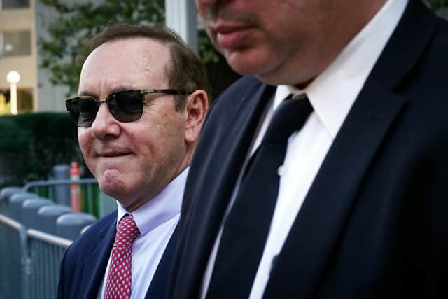 Spacey’s evidence began two hours after judge Lewis Kaplan threw out a claim of intentional infliction of emotional distress after lawyers for Mr Rapp finished their presentation of evidence.